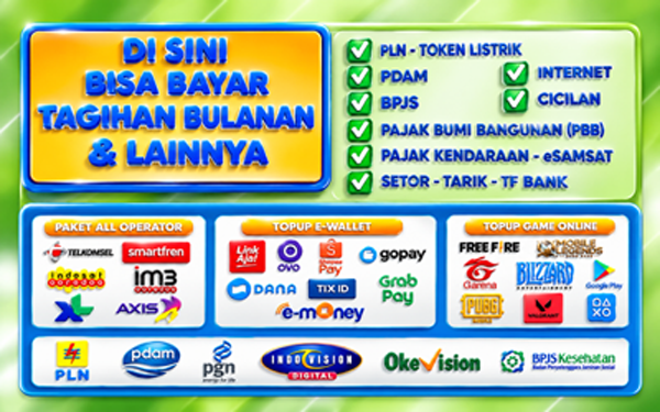 AGEN PPOB (Payment Point Online Bank) - Pulsa All Operator